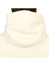 Label Hoodie Ivory - AMI - BALAAN 8