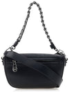 Slater Pebble Leather Sling Cross Bag Black - MICHAEL KORS - BALAAN.