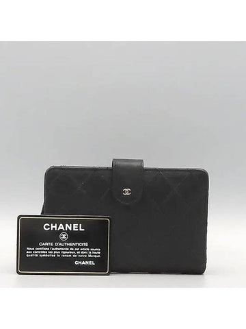 black medium wallet - CHANEL - BALAAN 1