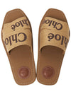 Sandals CHC23U188EF2Y4 AI24 DARK TAN - CHLOE - BALAAN 3