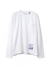 I12LT511 white heavy weight jersey long sleeve t shirt - MIHARA YASUHIRO - BALAAN 1