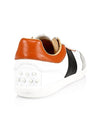 Leather Panel Low Top Sneakers White - TOD'S - BALAAN 4