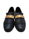 RU6039 003 May London Gold Buckle Sneakers Black Giuseppe Zanotti - GIUSEPPE ZANOTTI - BALAAN 3