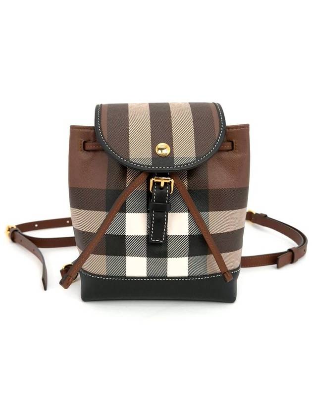 Canvas Check Micro Backpack 80584691 - BURBERRY - BALAAN 1