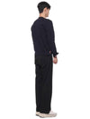 4 Bar Straight Knit Top Navy - THOM BROWNE - BALAAN 7