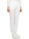 Women's Eleonora Straight Pants White - J.LINDEBERG - BALAAN 4