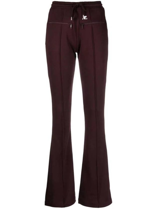 Logo embroidered flare pants 323JPA163JS0091 - COURREGES - BALAAN 1