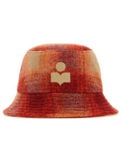 Haley Embroidered Logo Bucket Hat Orange - ISABEL MARANT - BALAAN 2