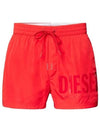 Mario 34 Swim Shorts Red - DIESEL - BALAAN 2