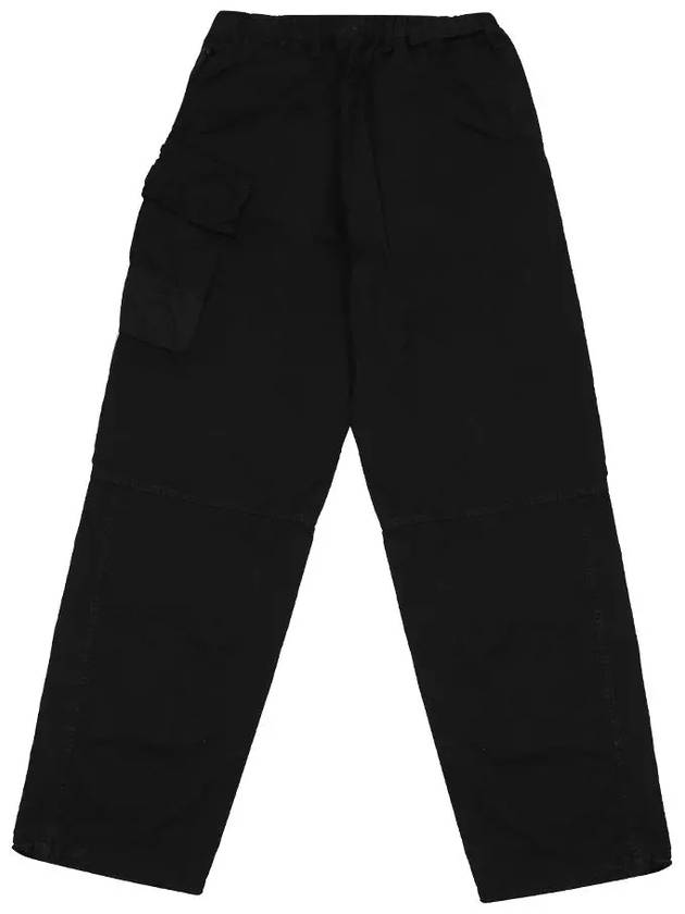 Batic Utility Straight Pants Black - CP COMPANY - BALAAN 3