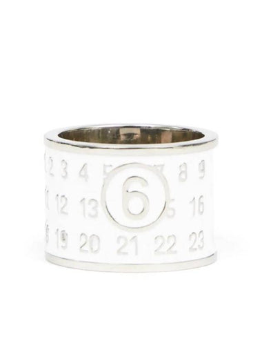 Numeric Minimal Signature Ring Silver - MAISON MARGIELA - BALAAN 1