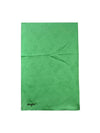 Women's Embroidered Logo Flower Embossed Silk Scarf Green - MSGM - BALAAN 2