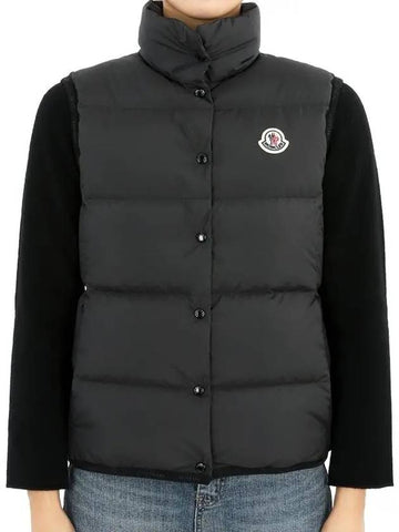 Kids BADIA down padded vest black 1A00037 54A81 999 12 14A adult wearable - MONCLER - BALAAN 1