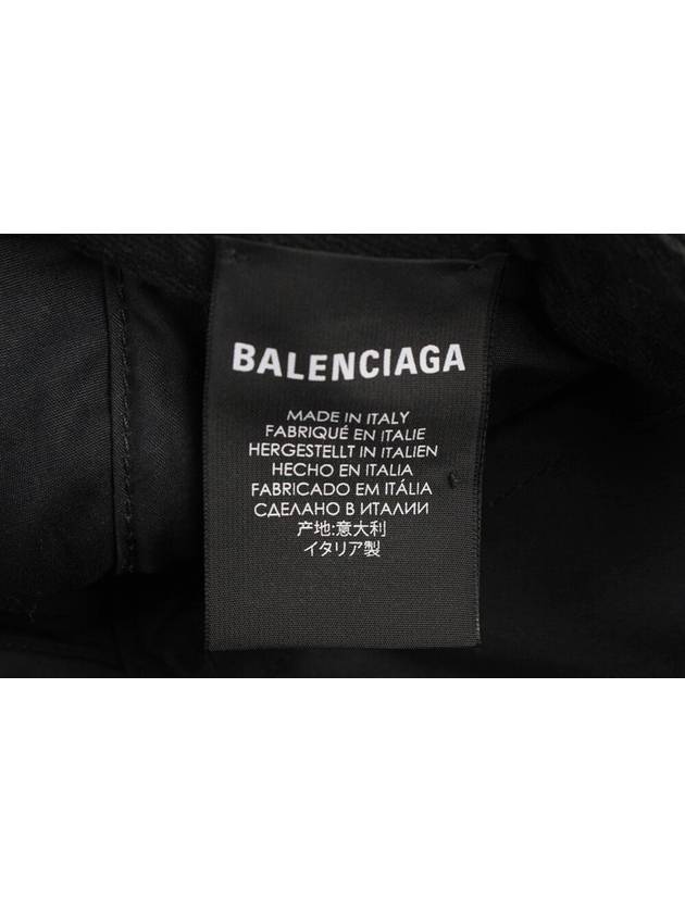 BALENCIAGA - GW Logo Ball Cap Black L - BALAAN