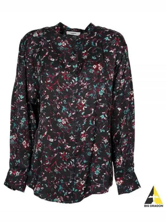 CATCHELL CH0628 22A037E 01BK Katchel floral blouse - ISABEL MARANT - BALAAN 1