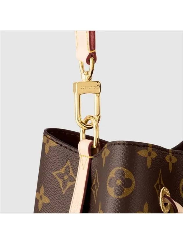 Louis Vuitton Neonoe Bb Monogram Canvas Bucket Bag Brown - LOUIS VUITTON - BALAAN 3