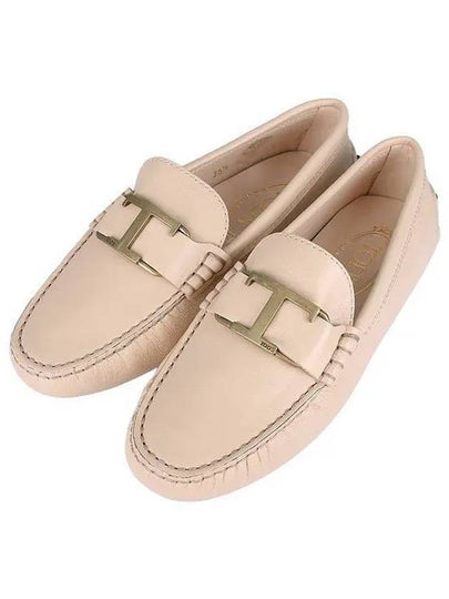 Timeless Gommino Leather Driving Shoes Beige - TOD'S - BALAAN 2