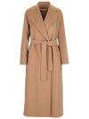 2429016043600 045 POLDO camel long coat - MAX MARA - BALAAN 2