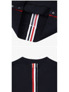 Center Back RWB Stripe Classic Loopback Crewneck Sweatshirt Navy - THOM BROWNE - BALAAN 4