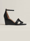 Legend Calfskin Wedge Heel Noir - HERMES - BALAAN 4