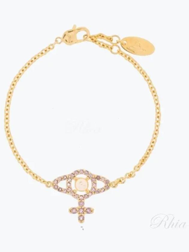 Olympia Pearl Chain Bracelet Gold - VIVIENNE WESTWOOD - BALAAN 2