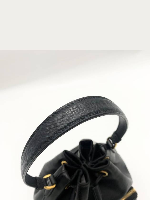 Calfskin bucket bag 1BH038 - PRADA - BALAAN 6