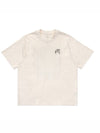 Paradise In Play Barong Bucket T Shirt CREAM - MALBON GOLF - BALAAN 1