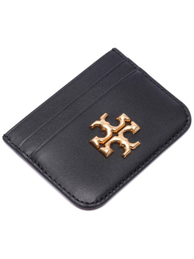 Eleanor Card Wallet Black - TORY BURCH - BALAAN 6