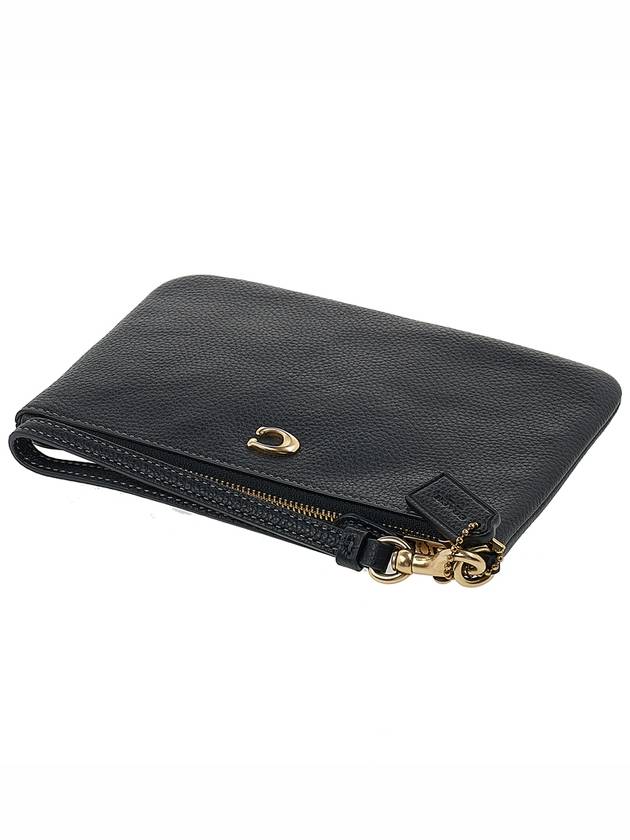 Women s Small Wristlet CH818 BLACK - COACH - BALAAN 4