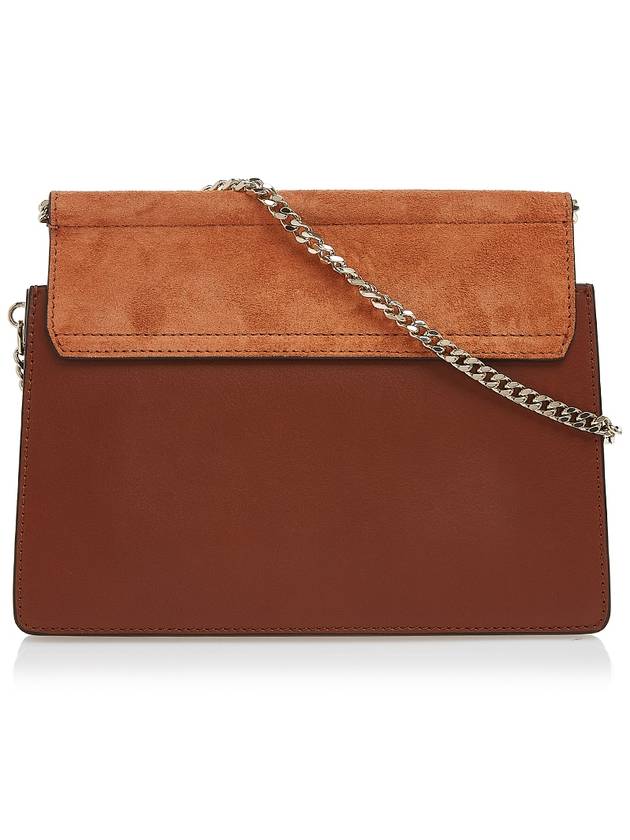 Faye Suede Chain Mini Shoulder Bag Classic Tobacco - CHLOE - BALAAN 4