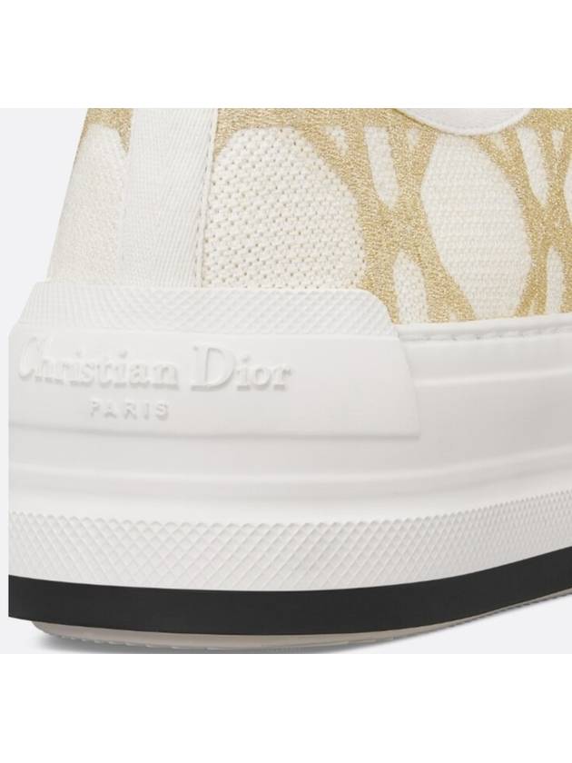 Walk'N'Dior Platform Low Top Sneakers White - DIOR - BALAAN 8