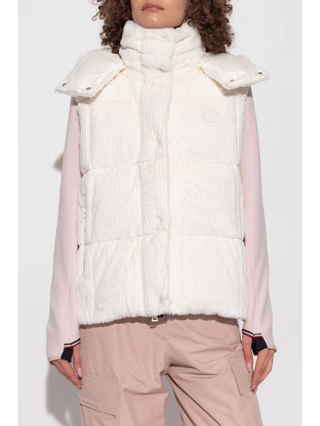 Moncler Down Vest, Women's, White - MONCLER - BALAAN 3