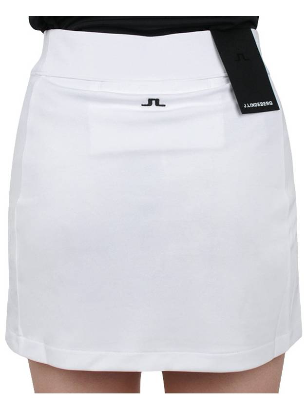 Women's Amelie Mini Golf Skirt White - J.LINDEBERG - BALAAN 8