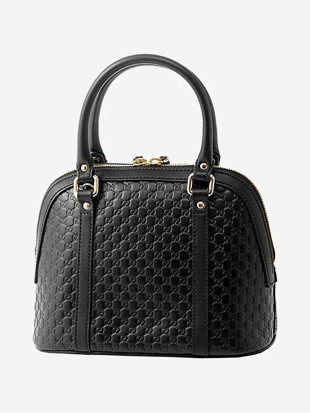 Microssima Small Dome Tote Bag Black - GUCCI - BALAAN 3