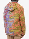 Heritage Camo Ripstop Nylon Watro Down Zip-up Jacket Brick - STONE ISLAND - BALAAN 4