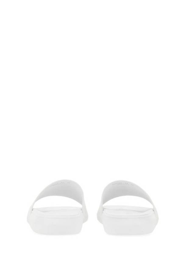 Logo Pool Slippers White - ALEXANDER MCQUEEN - BALAAN 4