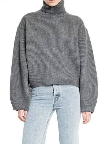 Toteme turtleneck wool blend knit - TOTEME - BALAAN 1