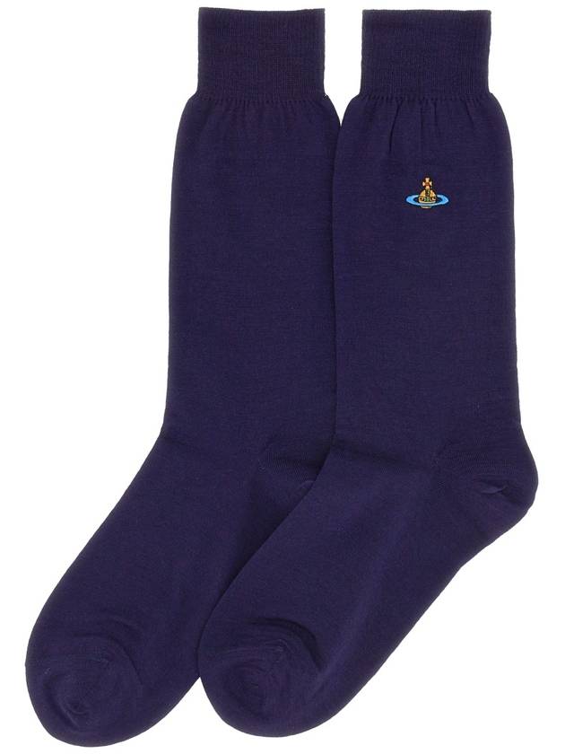 SOCKS WITH ORB EMBROIDERY - VIVIENNE WESTWOOD - BALAAN 2