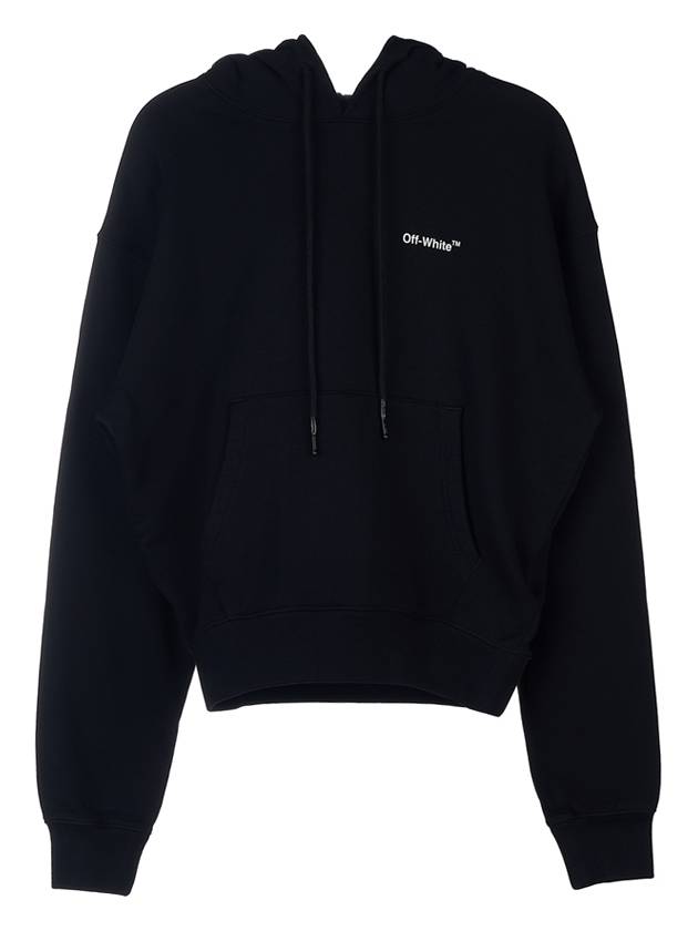 logo hoodie black - OFF WHITE - BALAAN 3