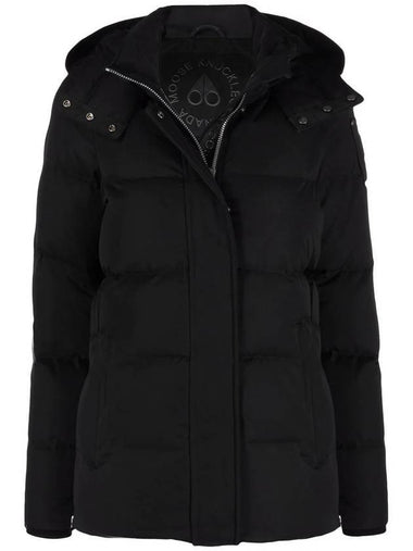 Women's Mistaya Jumper Down Jacket Black - MOOSE KNUCKLES - BALAAN 1