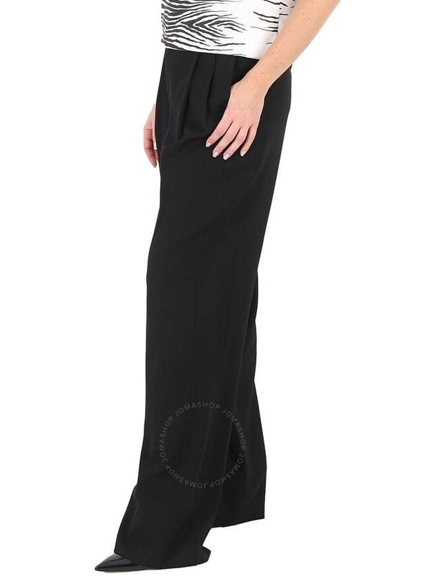 Grande Poudre Wide Pants Black - SAINT LAURENT - BALAAN 3