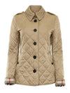 Diamond Quilted Jacket Archive Beige - BURBERRY - BALAAN 1