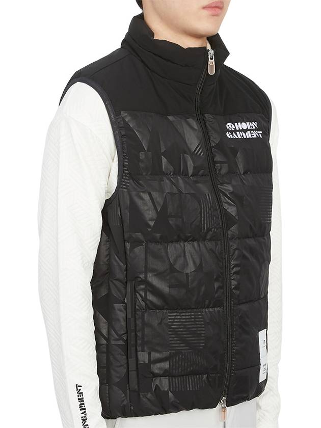 Golf Wear Men s Padded Vest HCM 2C AD07 BLACK - HORN GARMENT - BALAAN 4