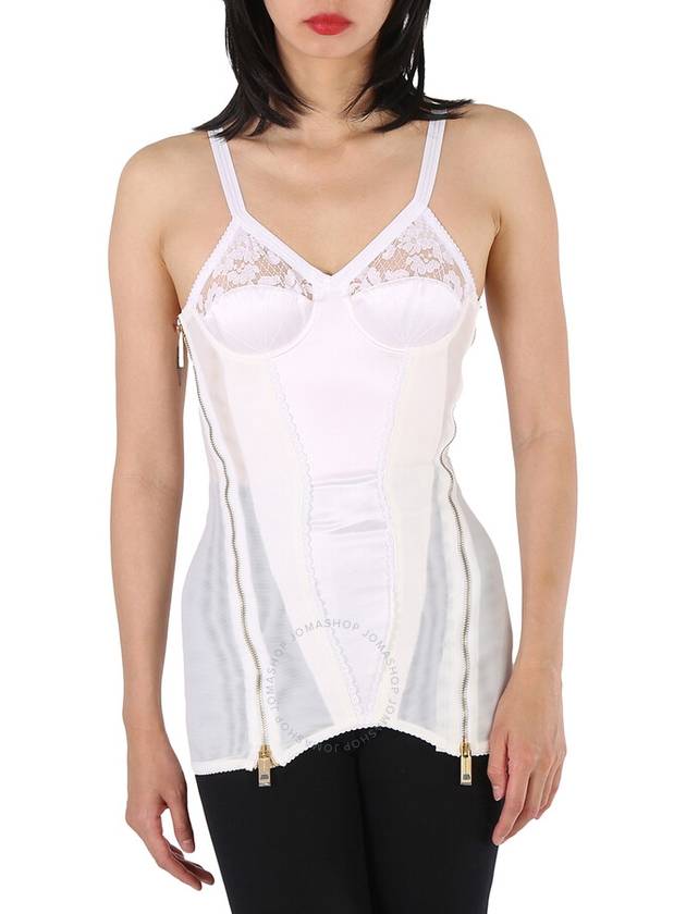 women lace corset white - BURBERRY - BALAAN 2