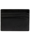 Logo Leather Card Wallet Black - MONTBLANC - BALAAN 3