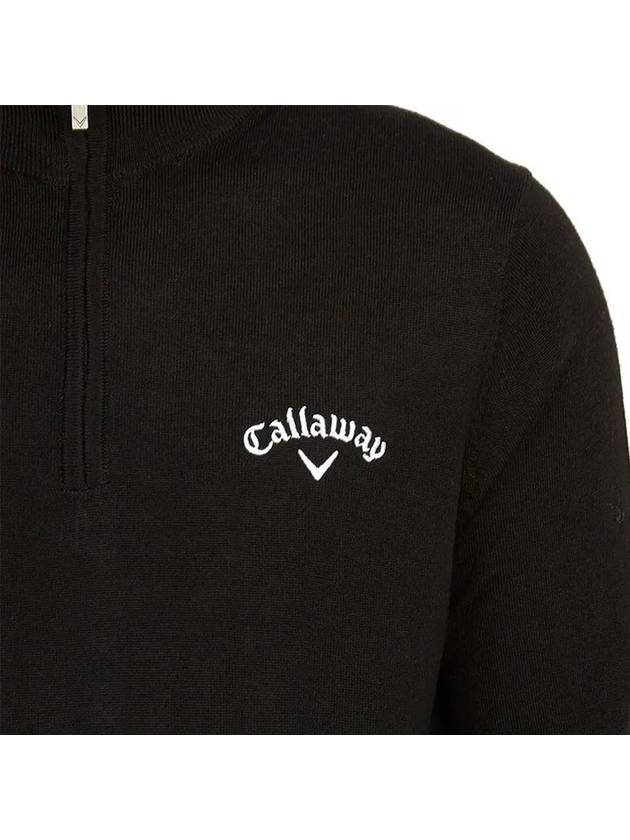 Callaway Blended Merino Quarter Zip Sweater CGGF80M1 019 - CALLAWAY GOLF - BALAAN 2