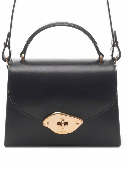 Lana Small Top Handle Cross Bag Black - MULBERRY - BALAAN 2