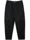 Shadow Project Cotton Nylon Ripstop Cargo Pants Black - STONE ISLAND - BALAAN 2