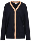 Color line combination loose fit summer cardigan MK4MD215 - P_LABEL - BALAAN 5
