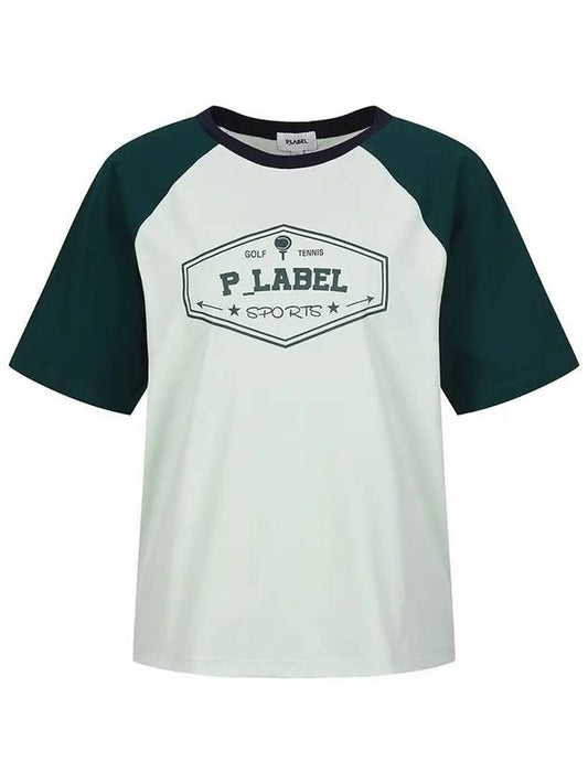 Sorona sleeve color combination functional t-shirt MW4ME433 - P_LABEL - BALAAN 2